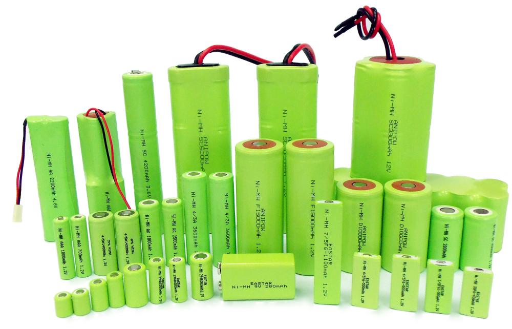 1 2v 4000mah nimh battery pack for emergency lighting high temperature